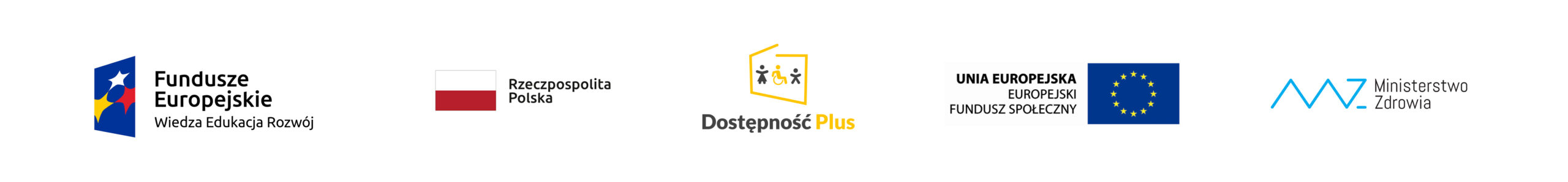 pasek z logo Polski i Unii Europejskiej